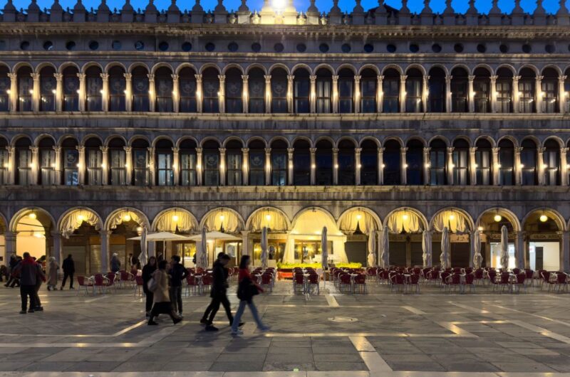 St. Mark's Basilica at night exclusive access Venice tour